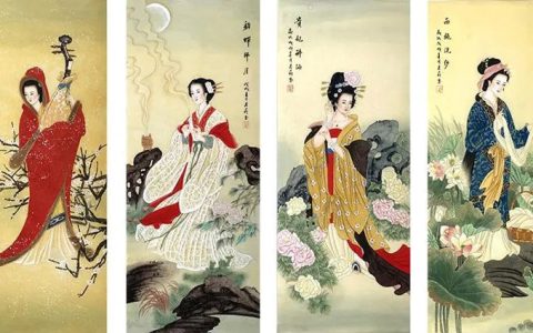 The Four Beauties of Ancient China