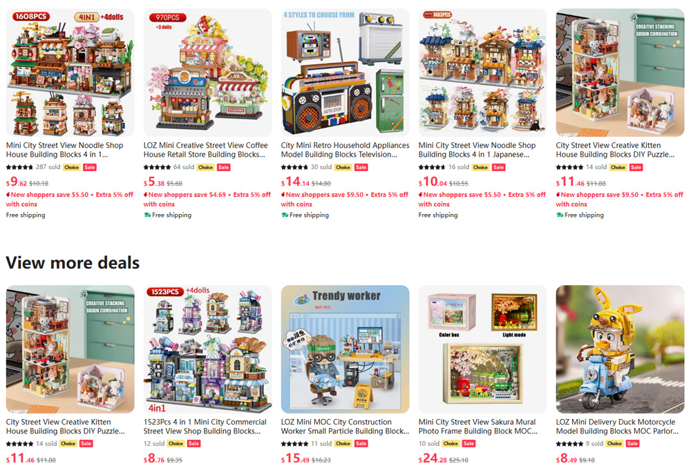 LO Z Blocks Store