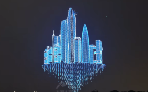 China Drone Show: Lighting up the Sky with Technology and Creativity